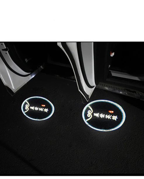 Laser Projection Lamp Car Door Lamp Car LED Decorative Lamp 10.00 AED